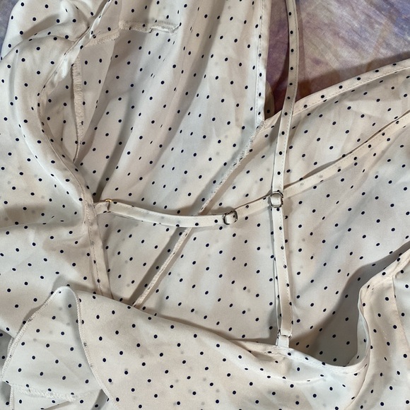 👽[ VS ] Low Back Ruffle Full Length Slip Dress - Picture 11 of 14